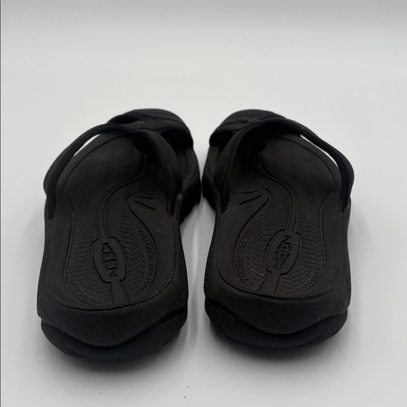KEEN Waimea Flip Flop Sandals Black Comfort Thong Women’s Size 7 - Picture 8 of 11